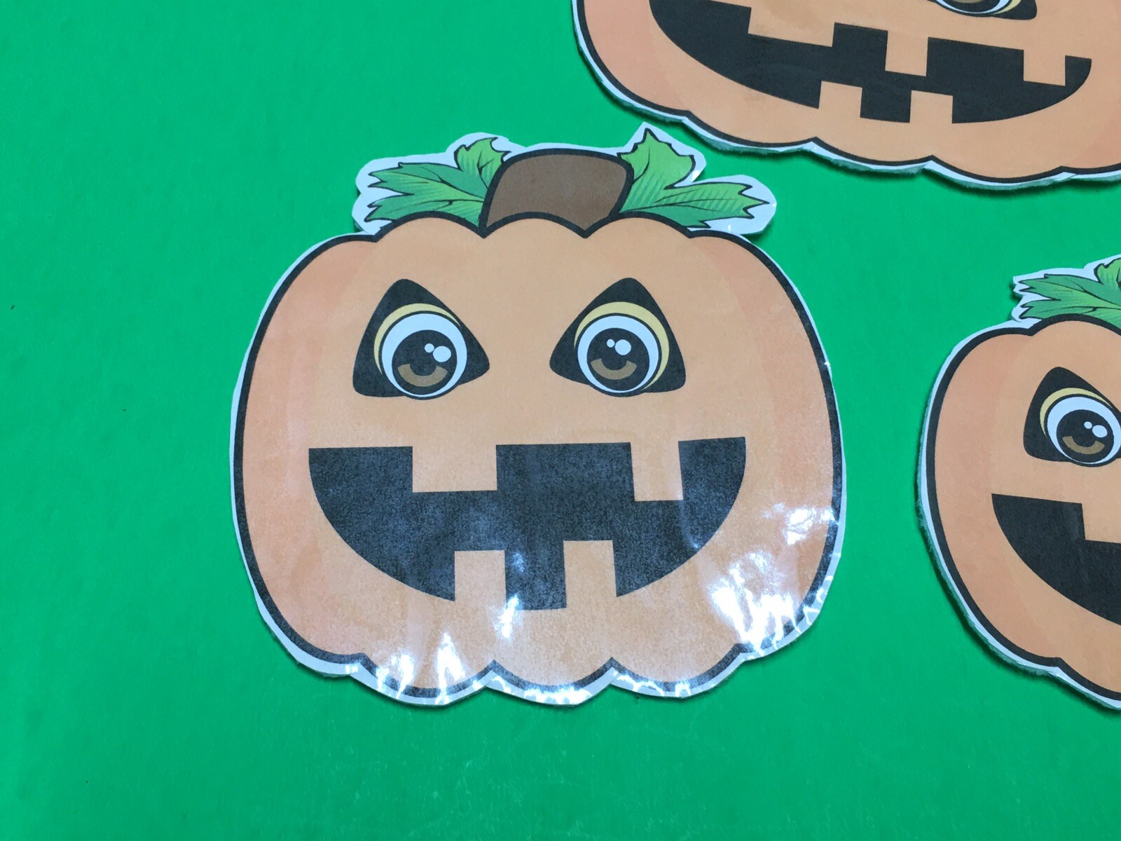Five Little Pumpkins Face Flannel / Felt Board Figures Set Halloween