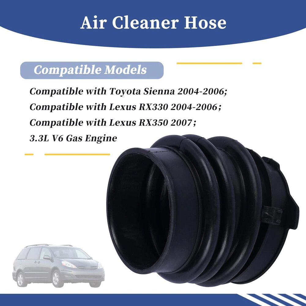 17881-AA020 Air Cleaner Hose Compatible with Toyota Sienna 2004-2006 for Lexu…