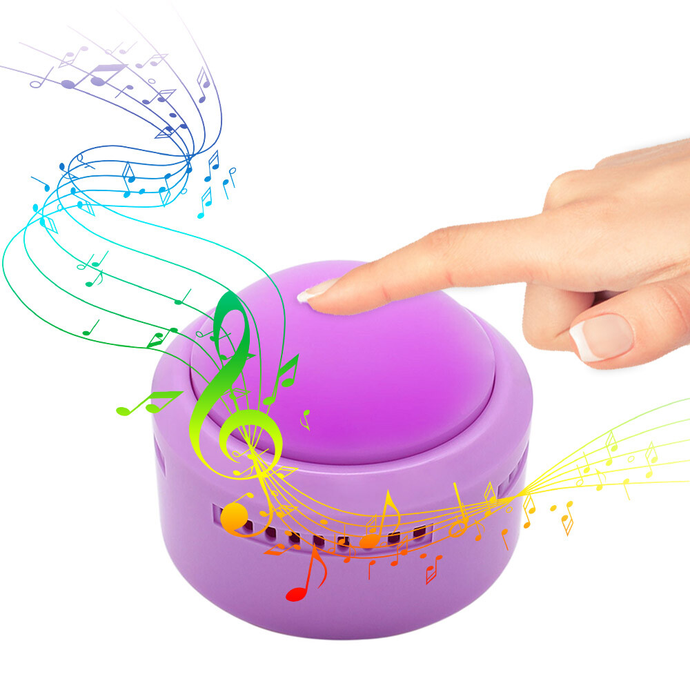 Sound Button Music Sound with Light Recordable Talking Button for X3S0