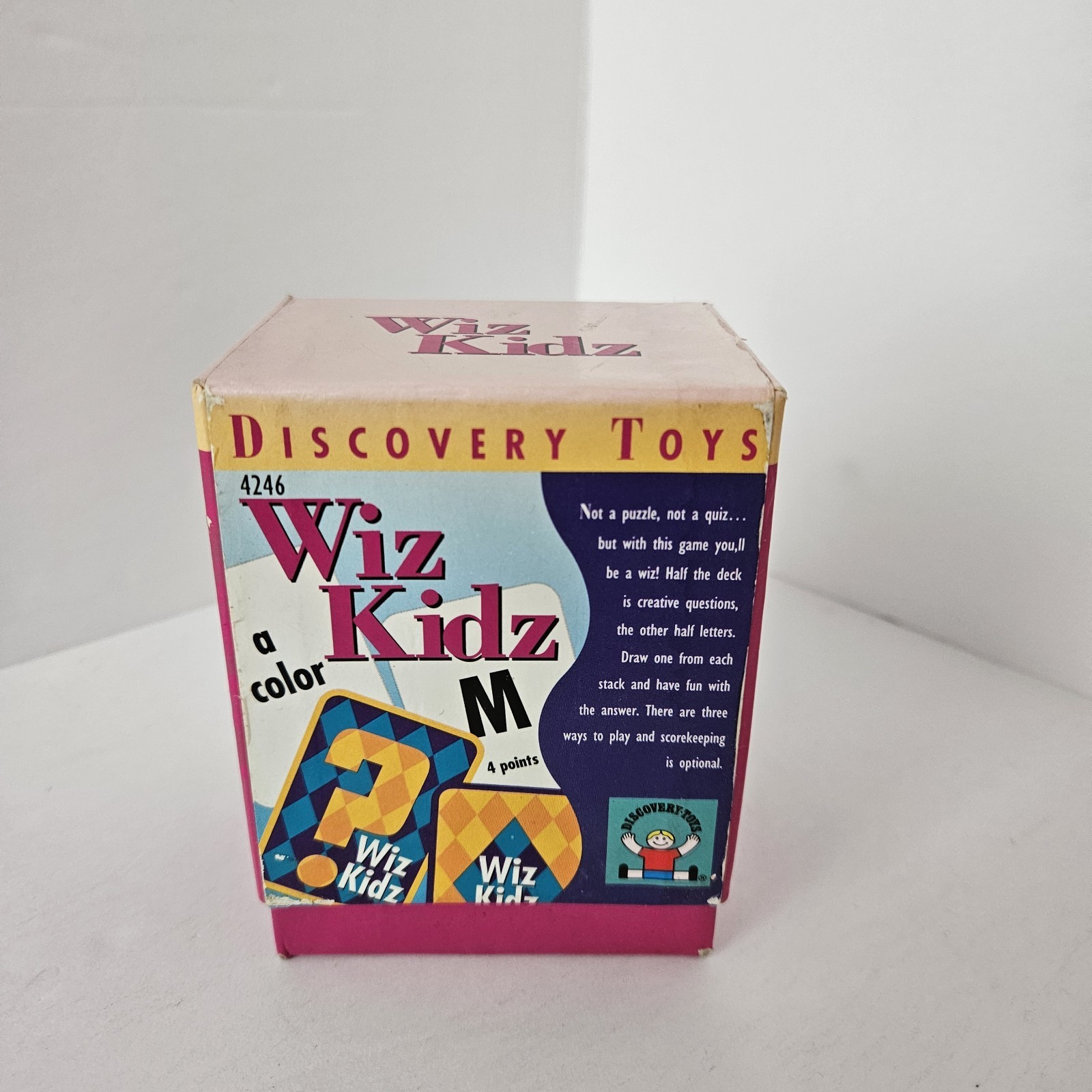 Discovery Toys Wiz Kids Language Letter Word Learning Family Group Card Game