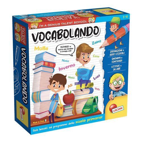 Vocabulando I’M A GENIUS Educational Game Lisciani 100484
