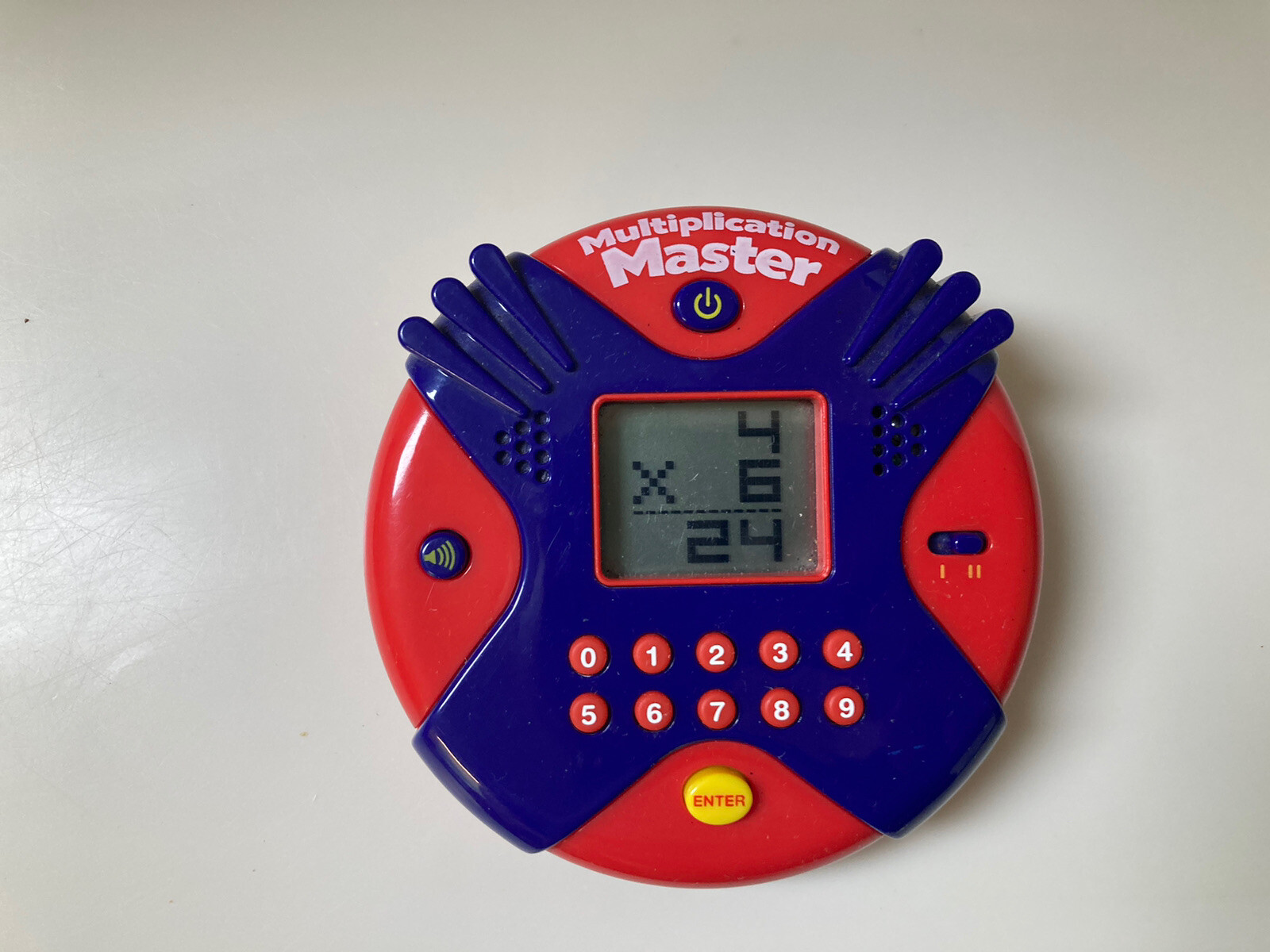 Multiplication Master Educational Handheld Flashcard Game Learning Resources 7+