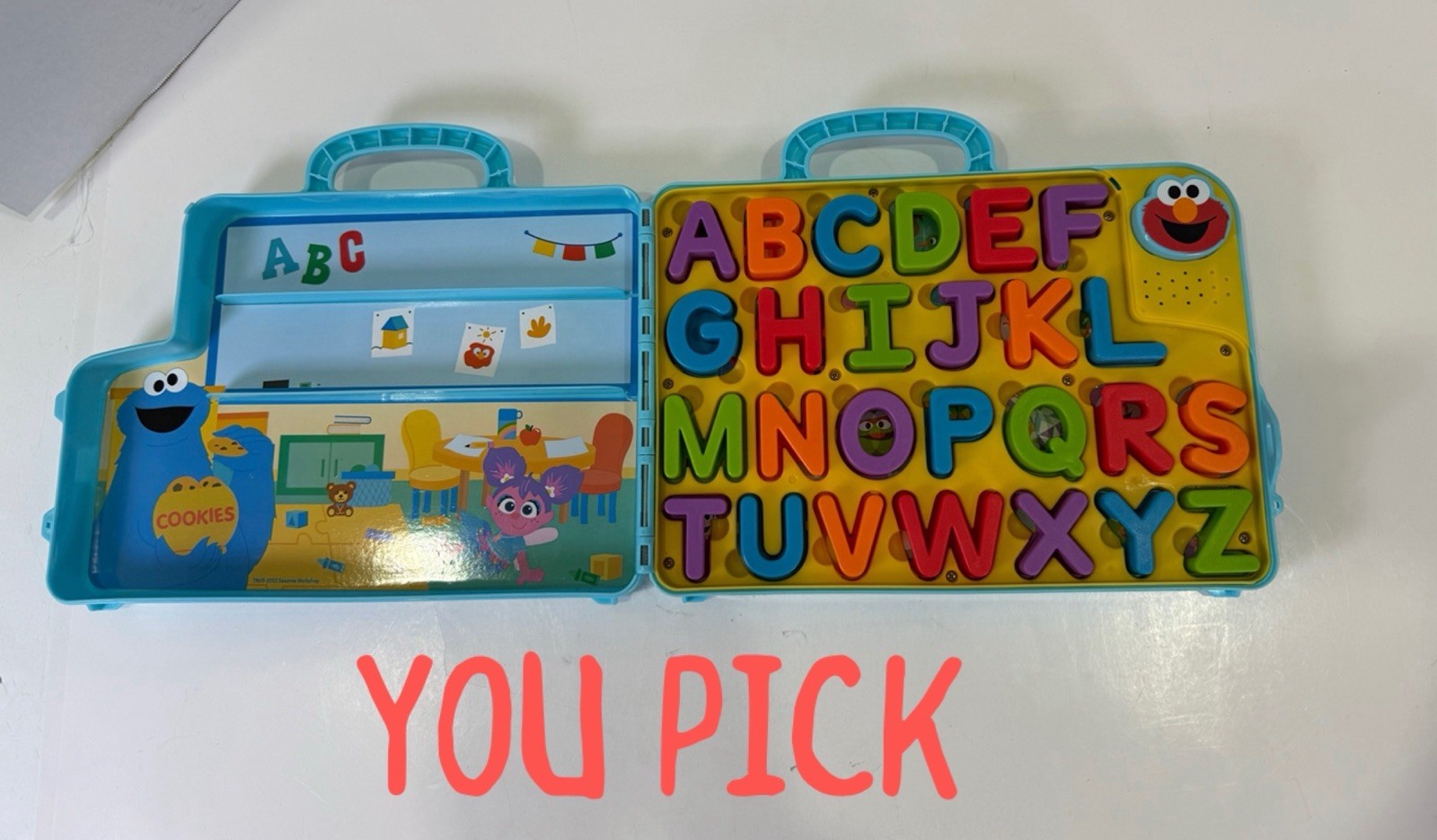 You Pick INDIVIDUAL REPLACEMENT LETTERS Sesame Street Elmo’s Learning Bus Elmo