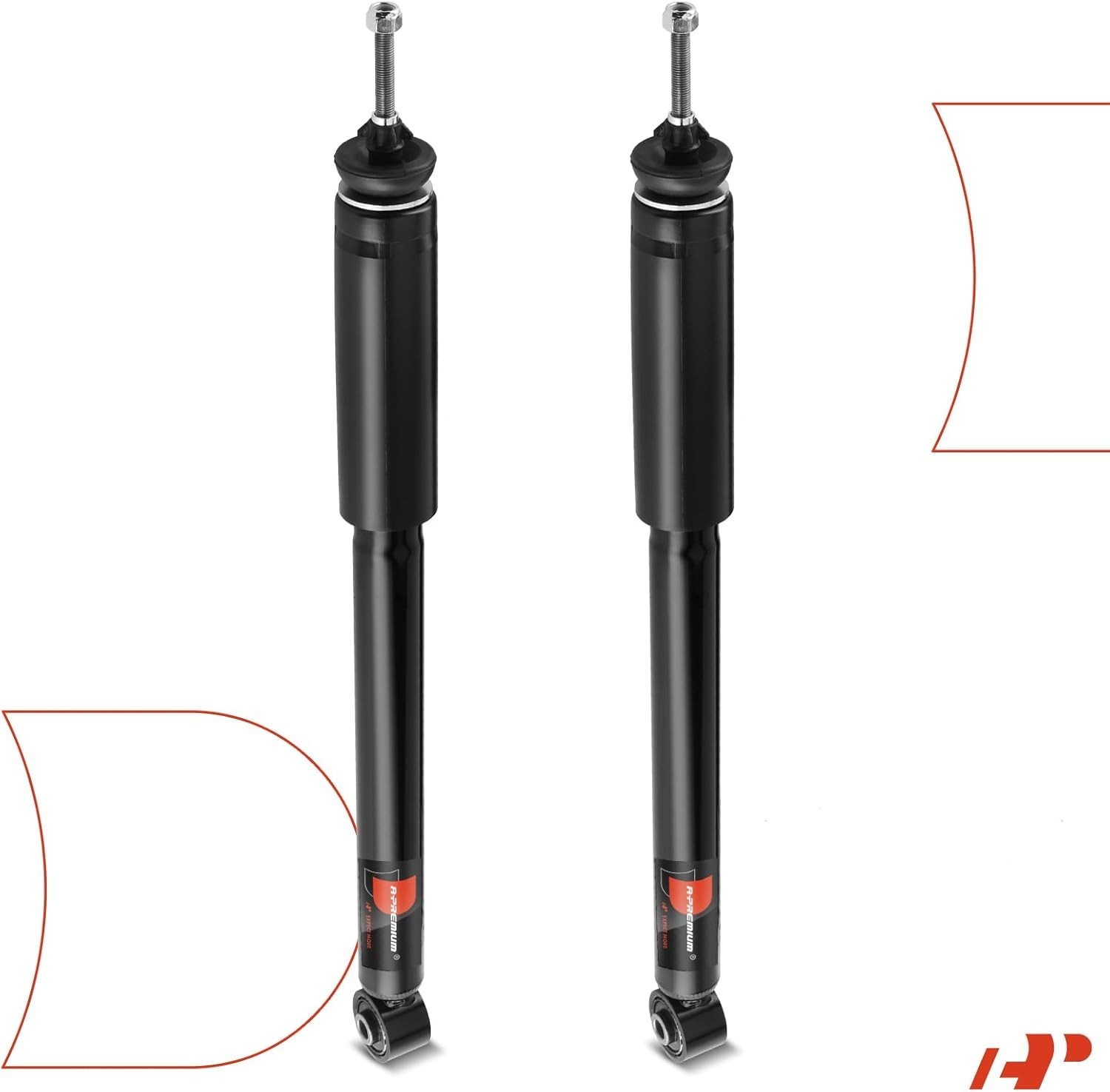 Rear Left and Right APM Rear Pair (2) Strut Shock Absorber Compatible with