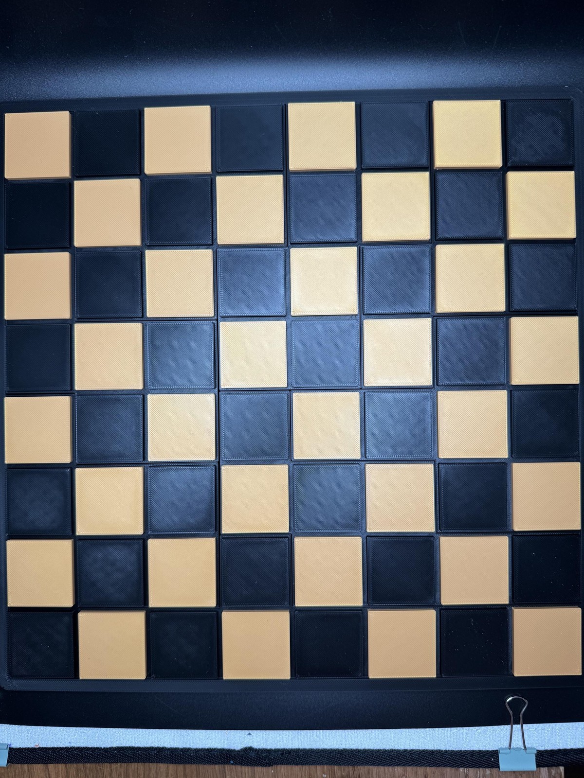 Gyro Checker Board Jig Saw Checkerboard Puzzle – Modern Recreation of a Classic