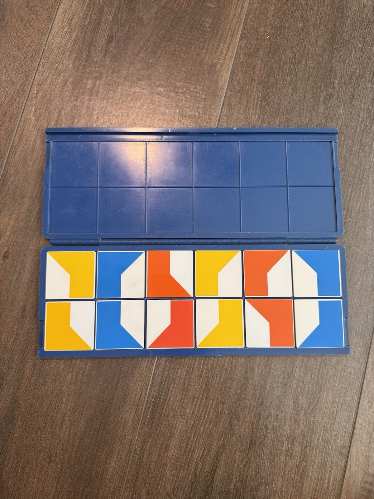 Vintage Discovery Toys Think-It-Through Tiles w/ 3 Booklets 1978