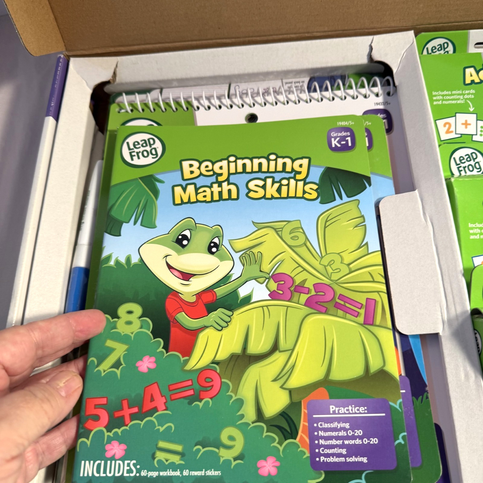 Leapfrog The Complete Kindergarten Learning Kit -Math, Printing, Language & Read