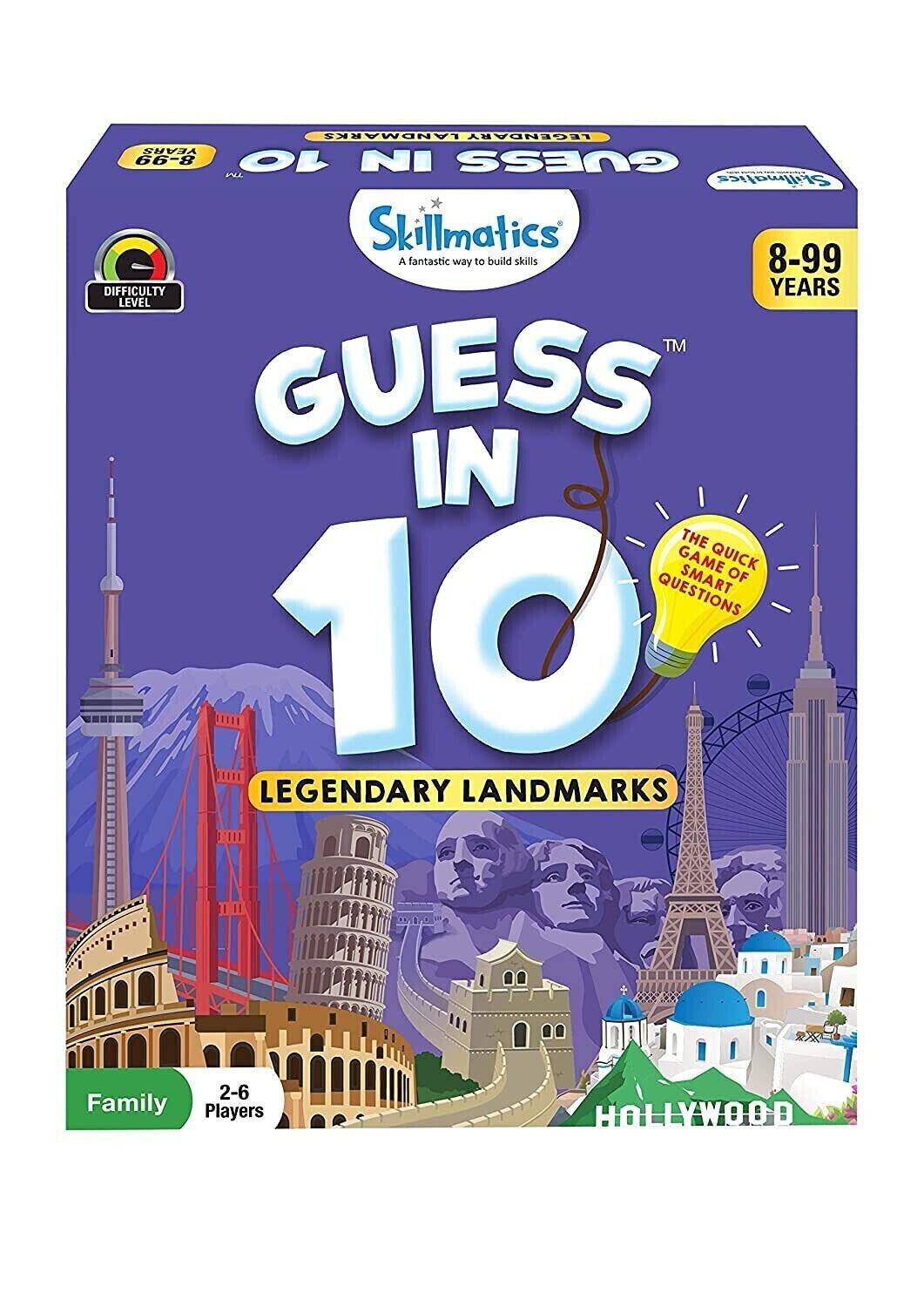 Skillmatics Card Game :Guess in 10 Legendary Landmarks | Gifts for Ages 8 and Up