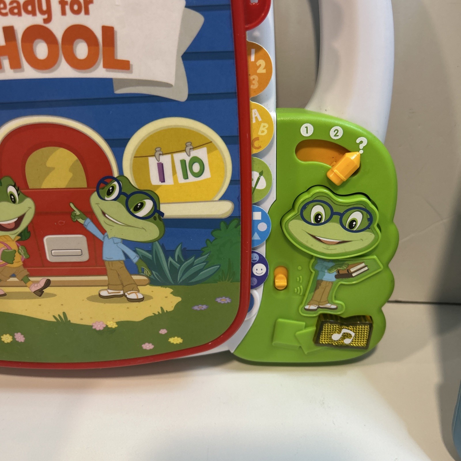 Leap Frog Get Ready For School Interactive Book Toy Learning Numbers Tested