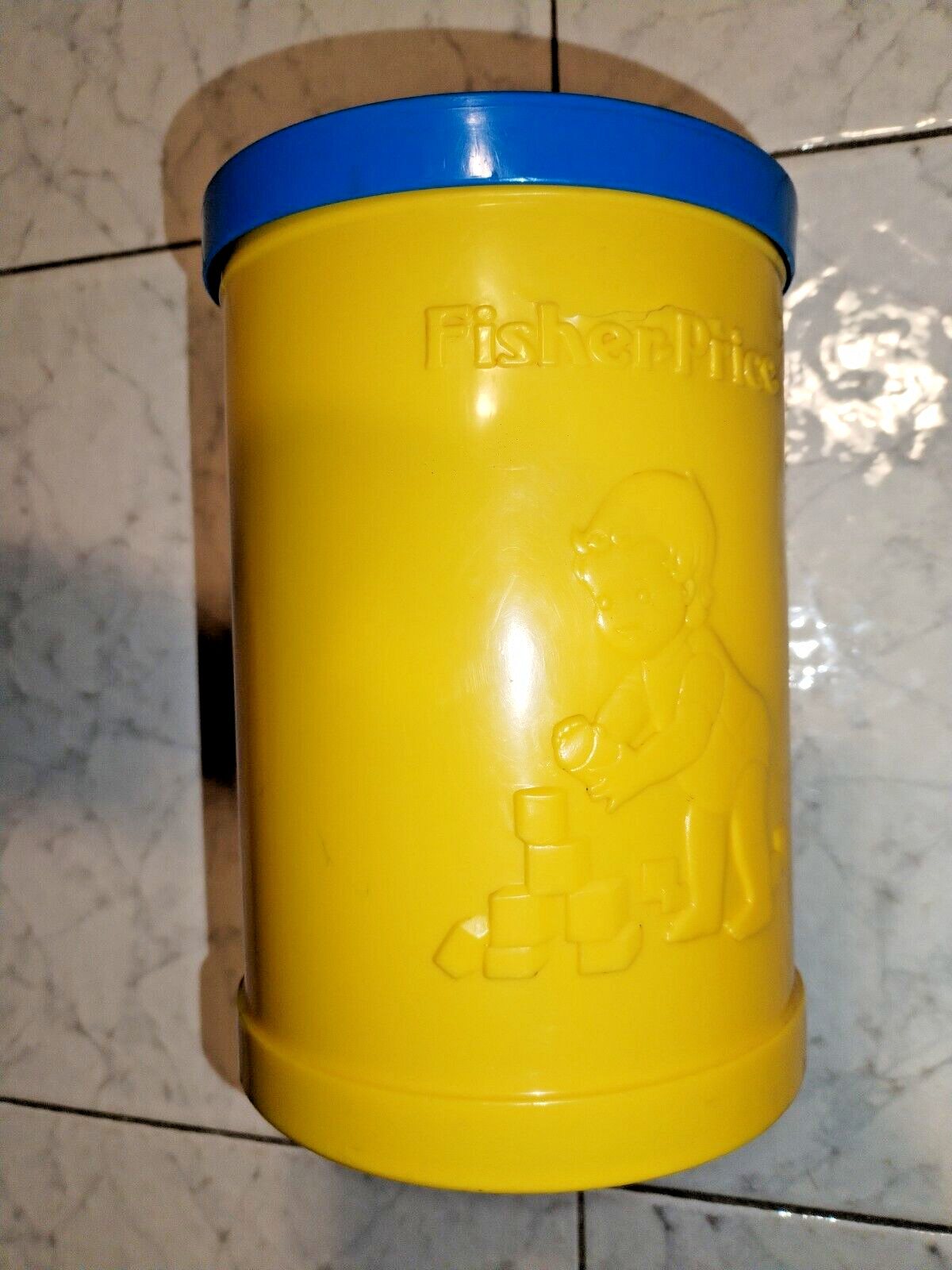 Vintage 1977 Fisher Price Baby’s First Blocks Toddler Shape Sorter Toy. Only box