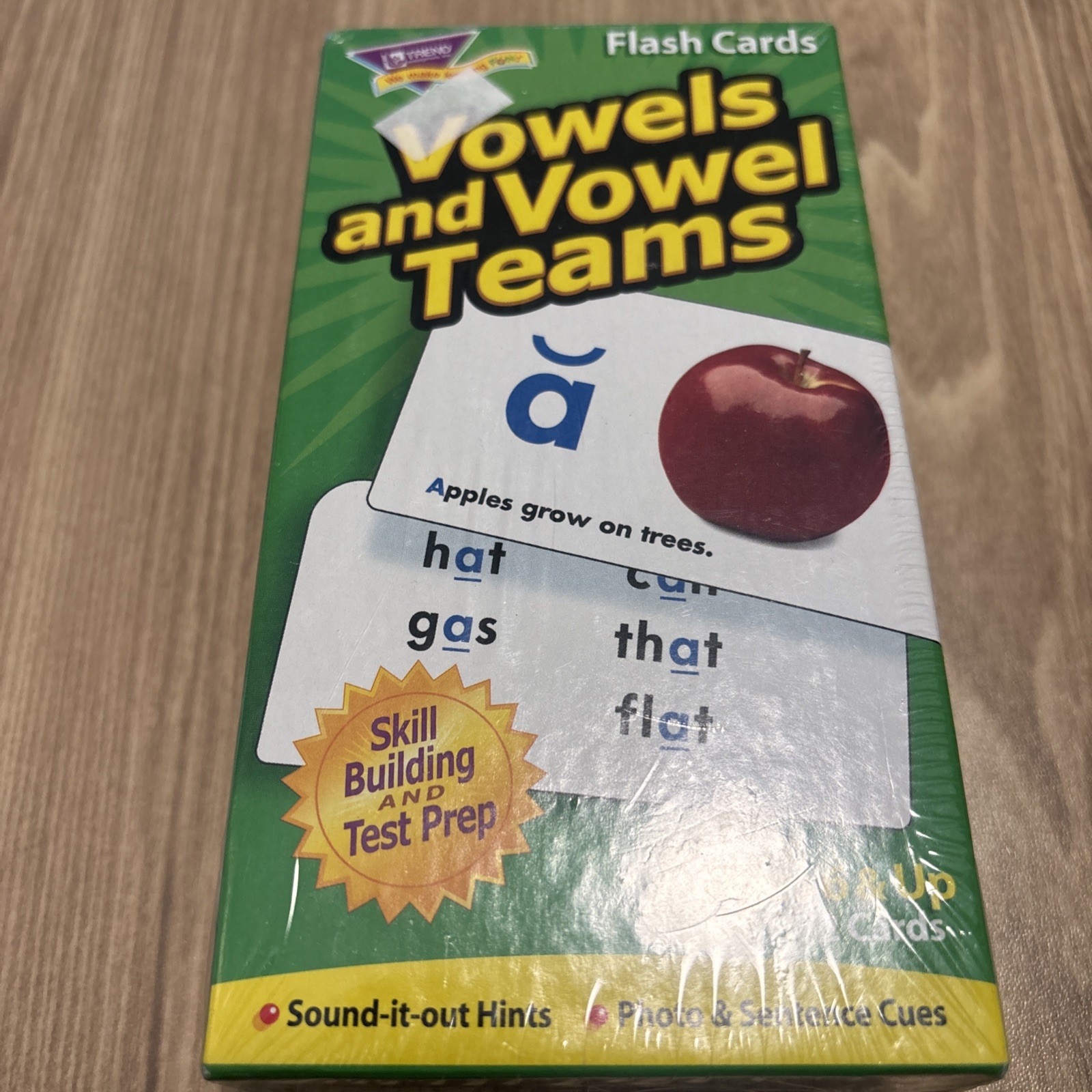 PHONICS Vowels and Vowel Teams Skill Drill Flash Cards, 3″ x 6″ – Sealed