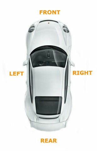 For BMW 5 E34 1988 – 1995 Front Middle Trim Moulding To Fender RIGHT side NEW