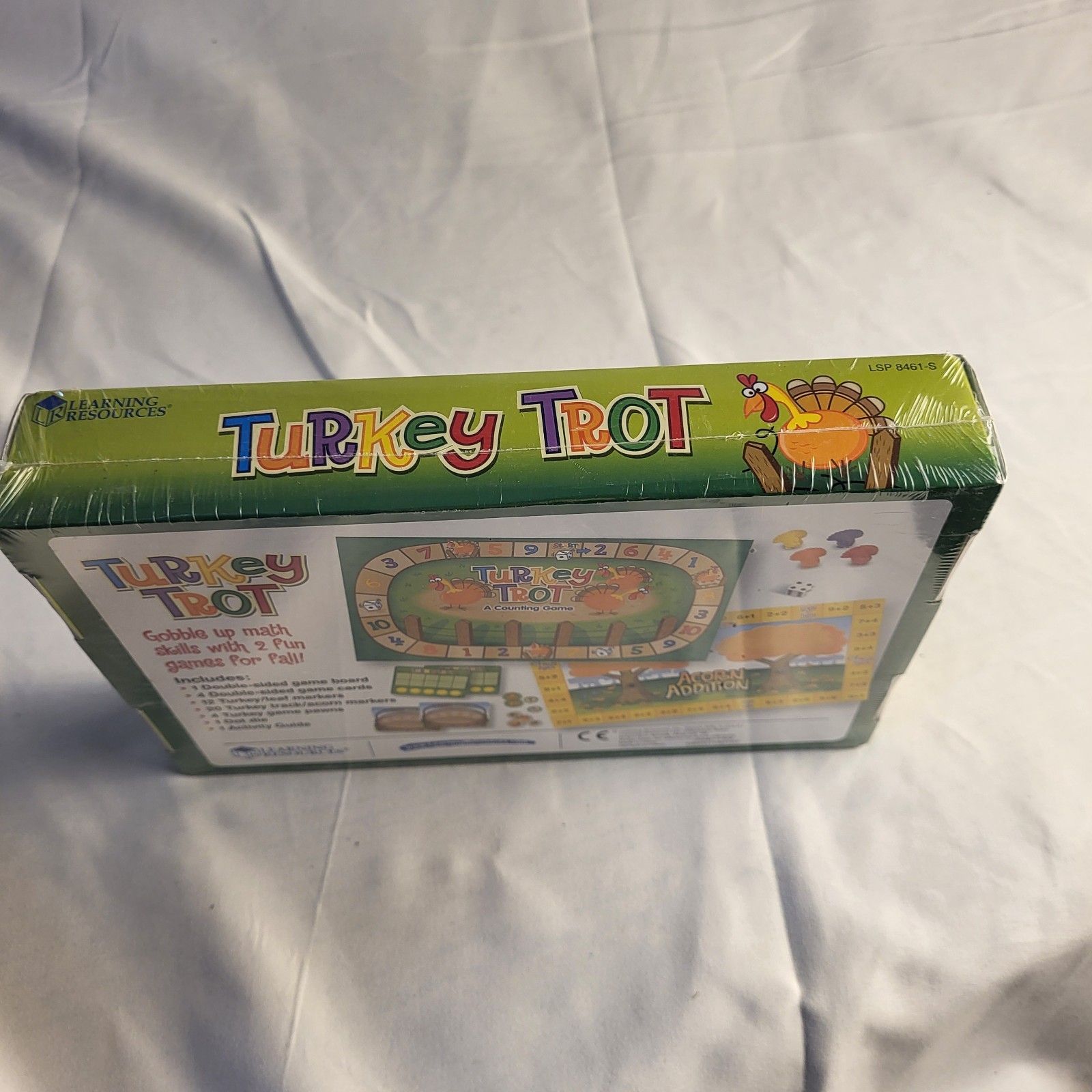 New Sealed Learning Resources Turkey Trot Counting Game Ages 5 and Up