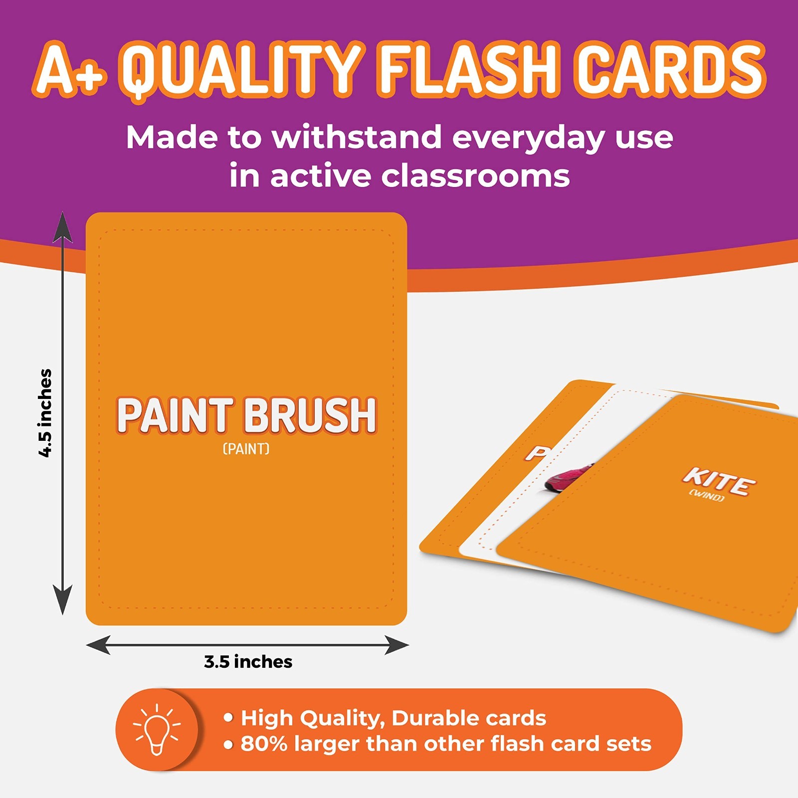 Matching Flash Cards for Kids & Adults – 50 Realistic Picture Cards for Speech T