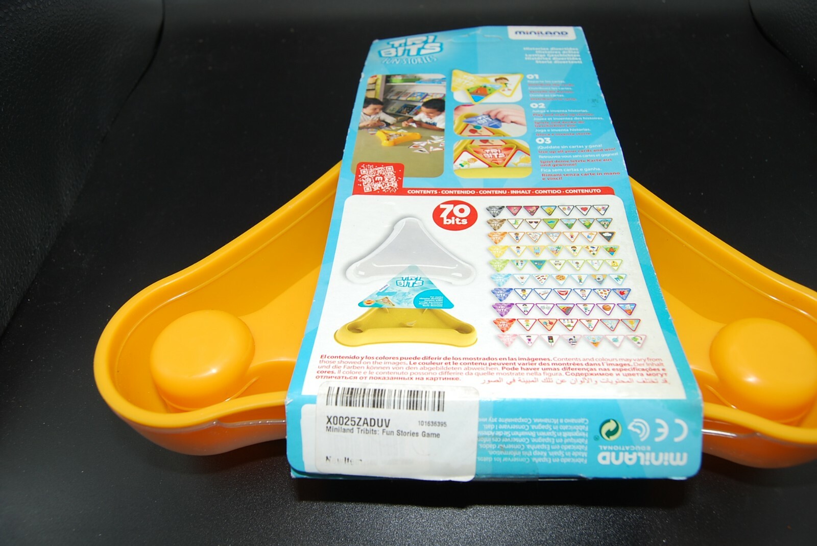 Tri-Bits Fun Stories, Multi-Color -Miniland Educational 32001 NEW for KIDS!