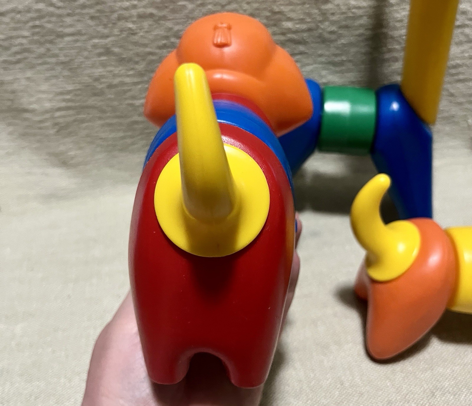 Tupperware Zoo It Yourself Animals Toys Dog Elephant Giraffe 16 pc Set 1966-70s