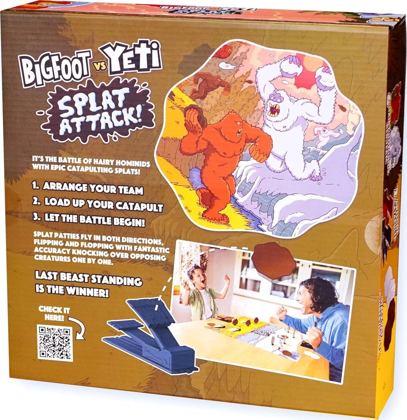 BigFoot vs Yeti Splat Attack Game – Fast-Action Catapult Battle for Kids