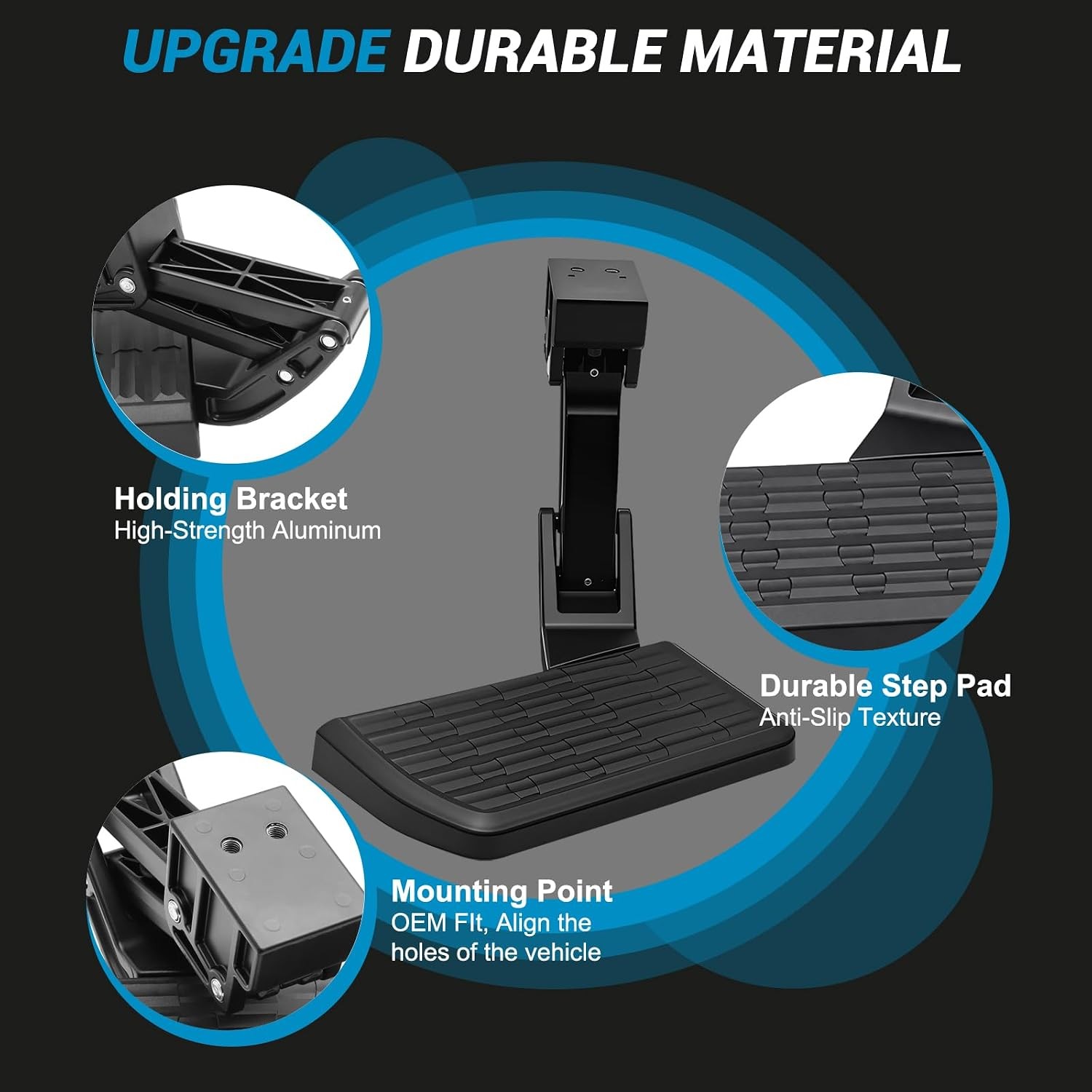 Retractable Truck Bed Step For Ford Super Duty 2017-2022