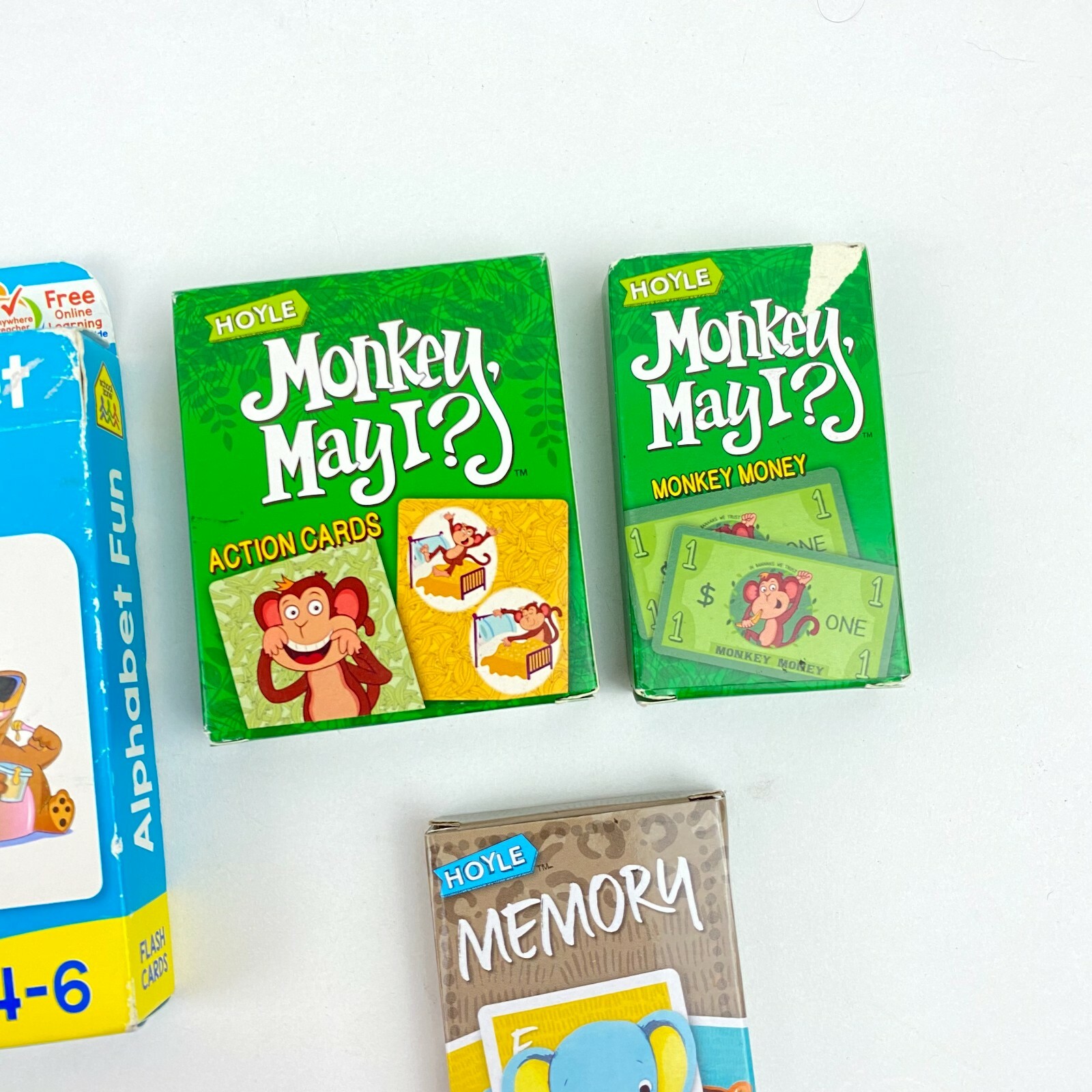 Educational Flash Cards (Lot of 10 Decks) Old Maid Colors Shapes Counting MORE!