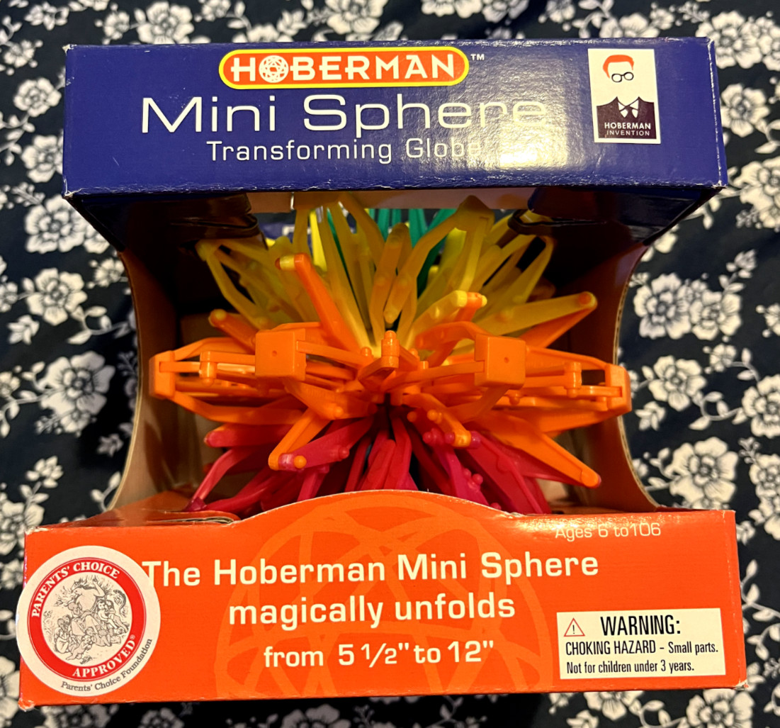 Hoberman Mini Sphere Brand New NIB Unopened