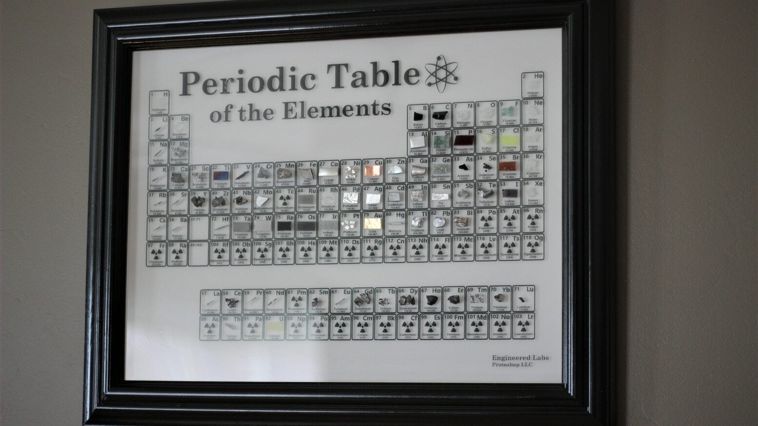 Heritage Periodic Table: Wall-Mount Edition