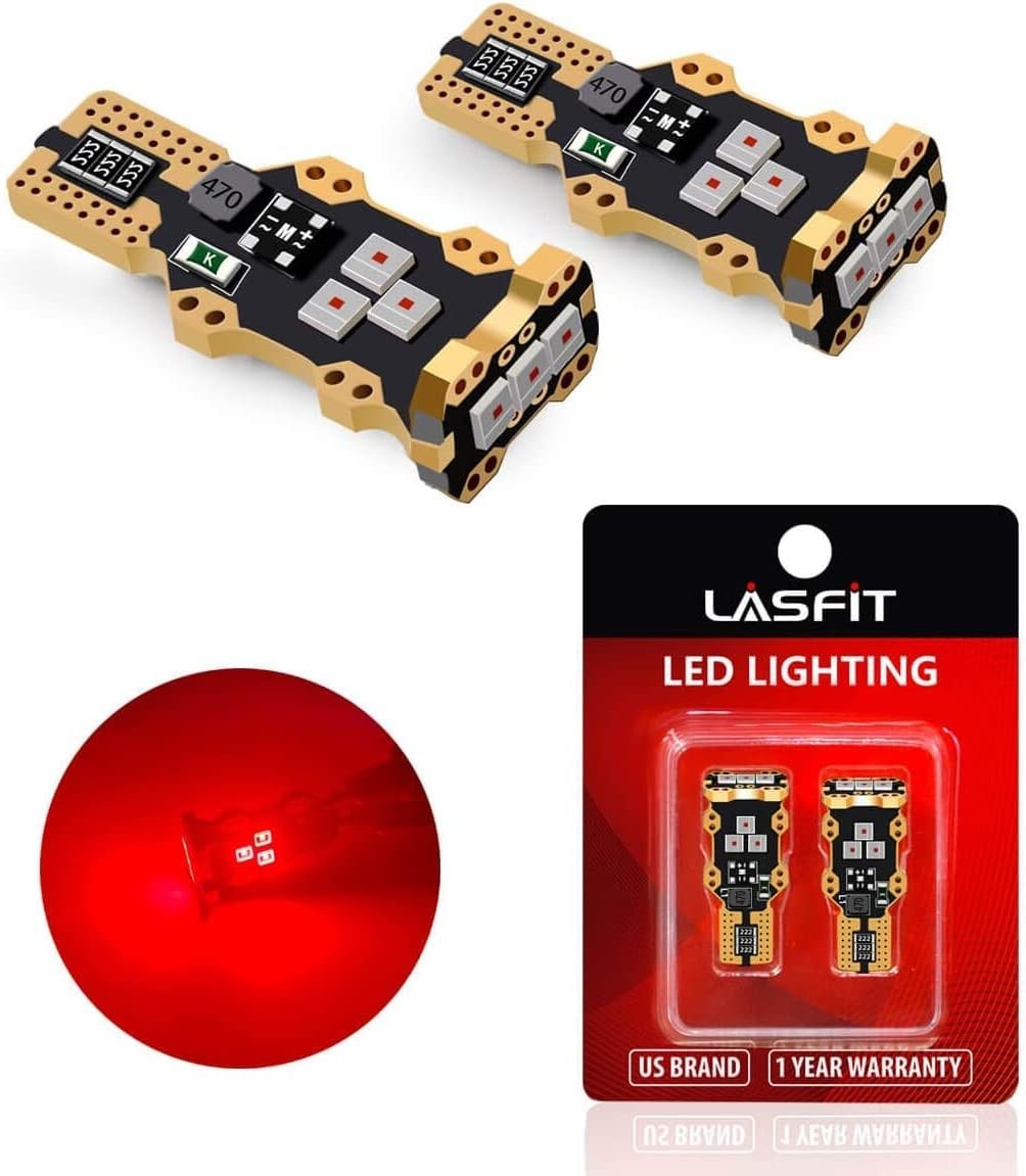 Red LED Third Brake Light Bulbs