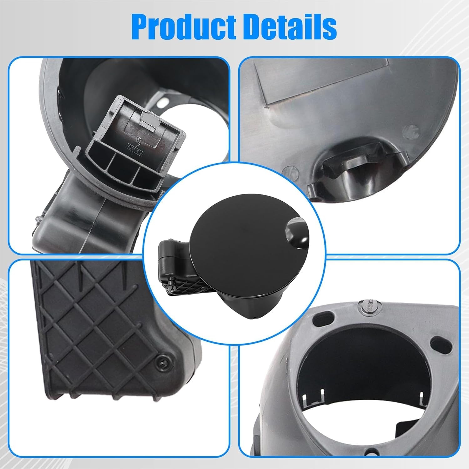 FZJDSD Fuel Filler Gas Cap Door Lid Housing & Door Cap kit 4L3Z9927936BA