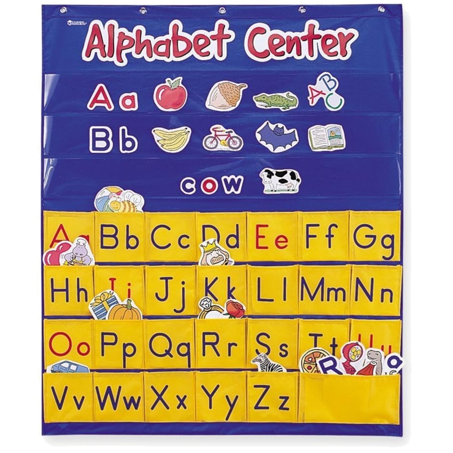 Alphabet Pocket Chart for Kids – Letter Recognition Activity