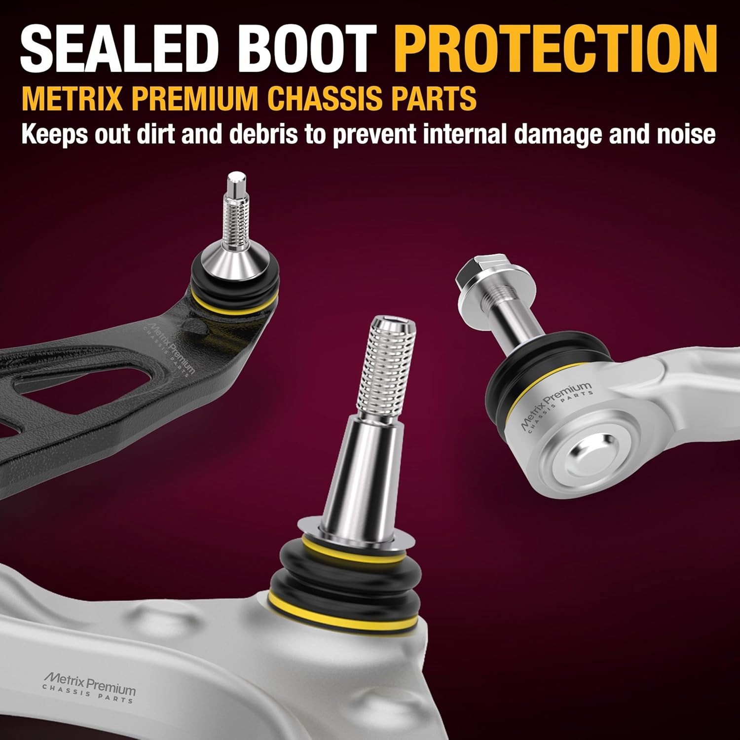 Metrix Premium Chassis Parts – Front Left & Right Lower Control Arm w Ball Joint