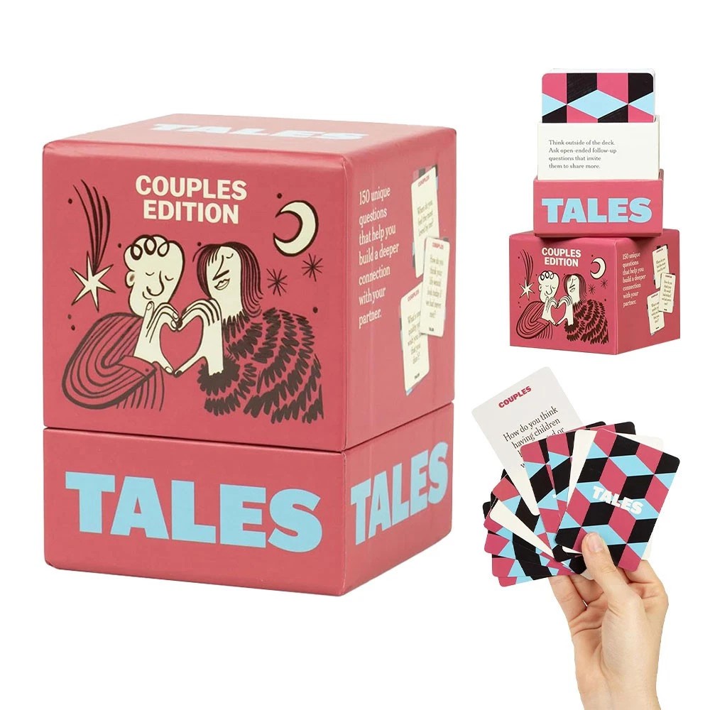 Conversation Starter Cards Card Game For Couples Edition Board Game gift NEW！
