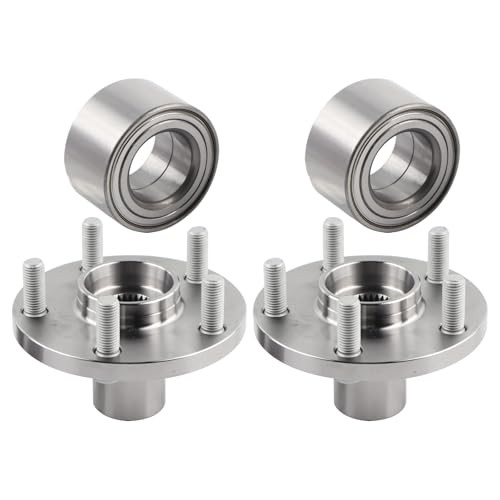 2 x Front Wheel Hub Bearing Assembly Compatible with 2000-2005 Toyota Celica,