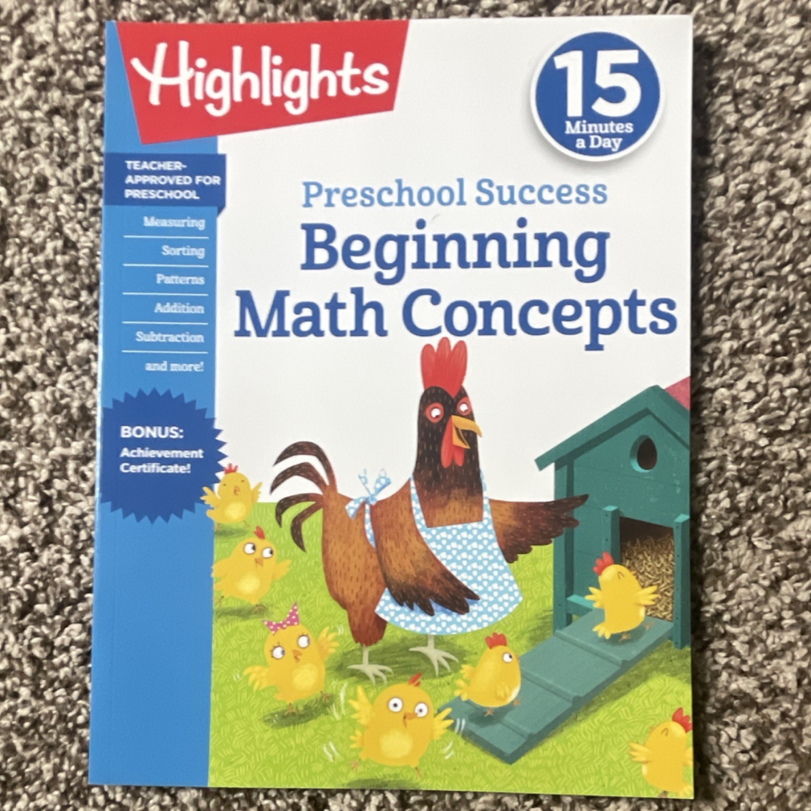 Highlights Preschool Success Activity Books Set Alphabet Numbers Arts Crafts