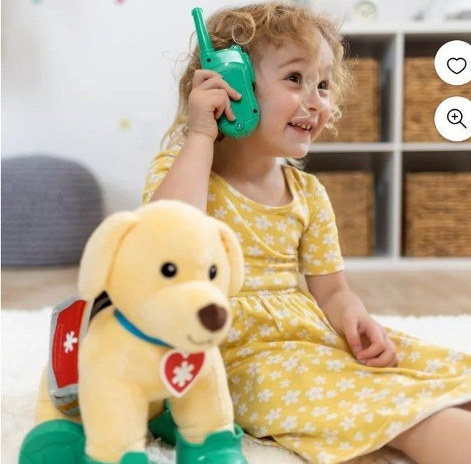 Melissa & Doug Let’s Explore Ranger Dog Plush with Search and Rescue Gear