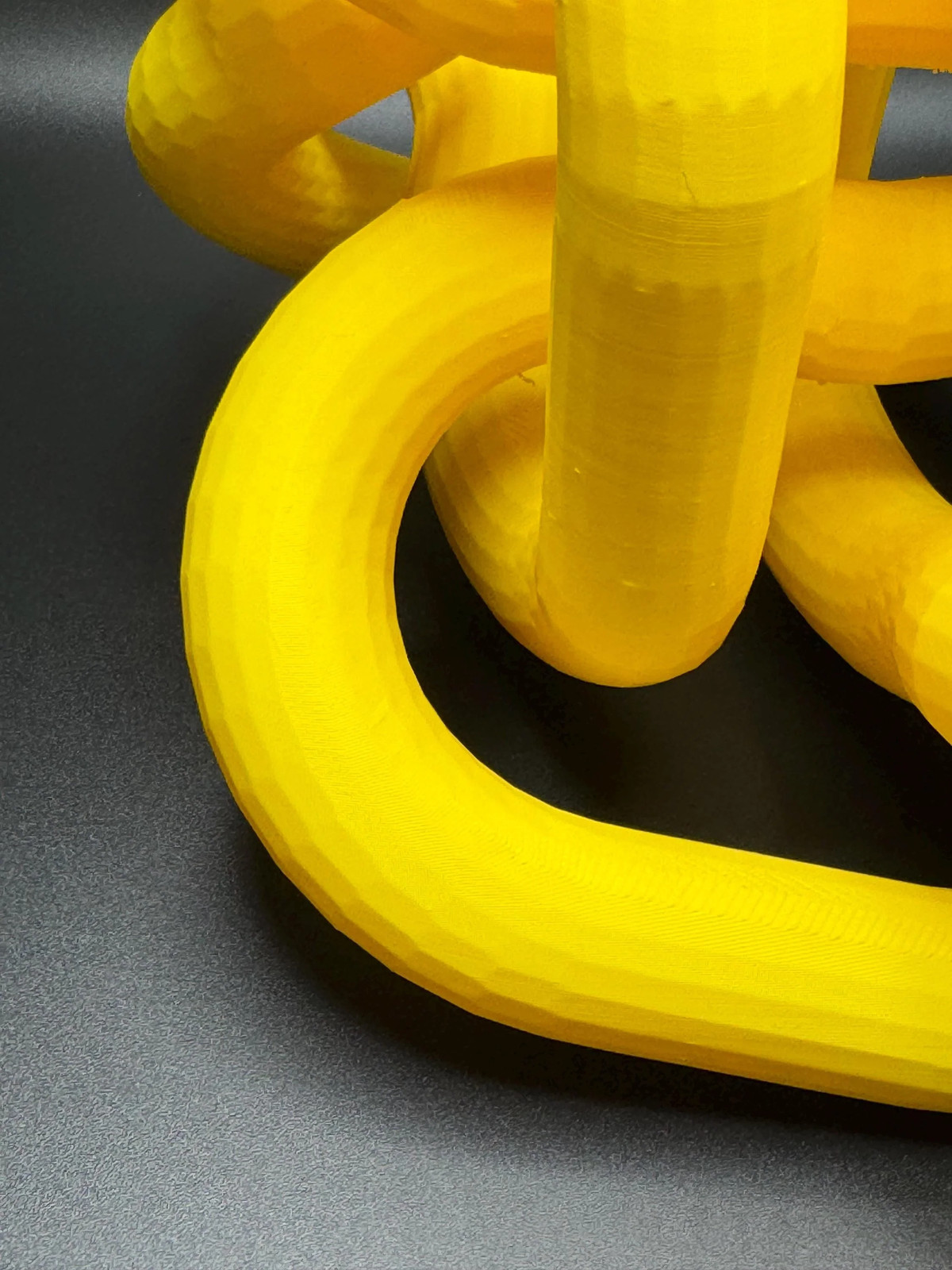 3D Printed Giant Knot Art Sculpture – Unique Gift for Home Decor, Modern Art,