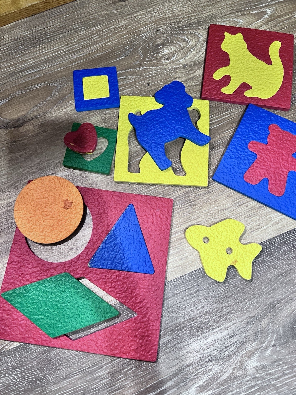 Lauri Board with Pegs Educational Counting & Sorting Toy for Early Childhood Lot