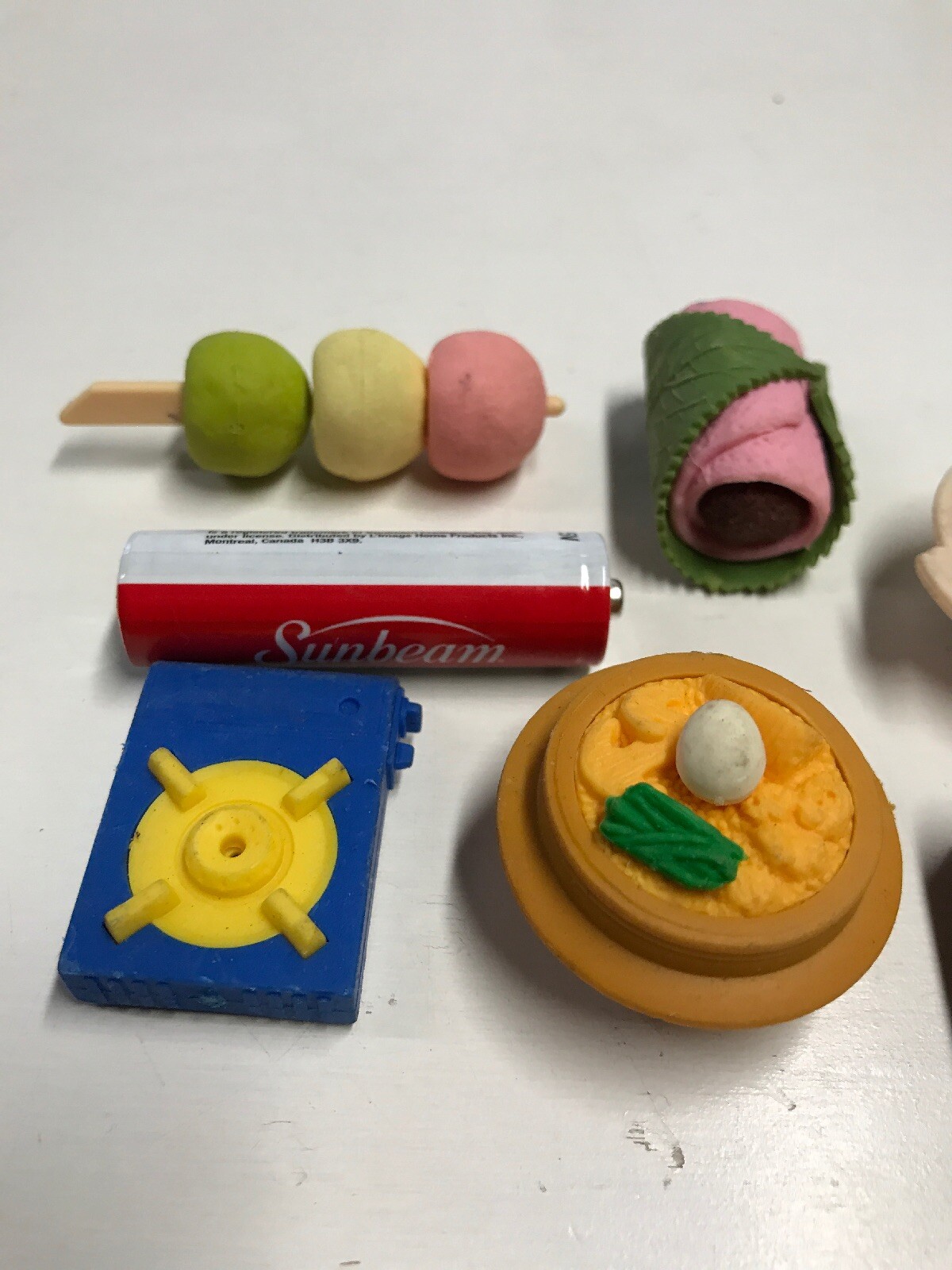 Rubber ERASERS Japanese Food Bliser Doll House Size M5