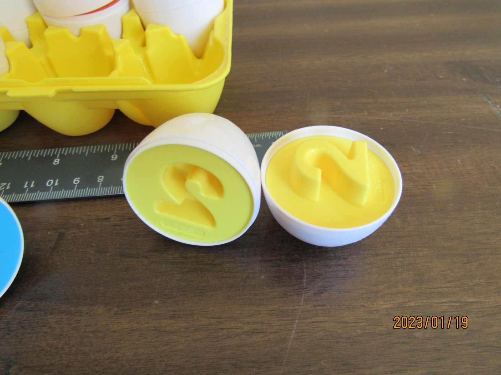 My First Find and Match Eggs-Prextex-Numbers-1-12 Egg Puzzle -Crate