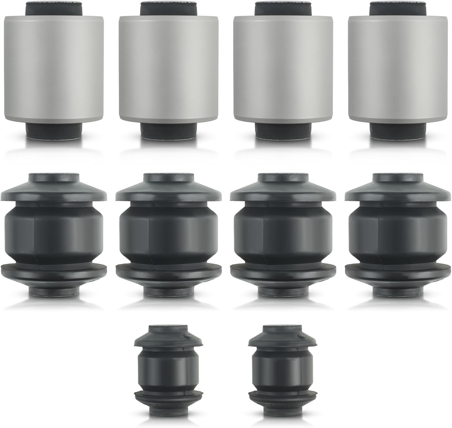 10PCS Rear Arm Bushing & Rear Lateral Upper Lower Arm Bushing Kit Fit for Toyota