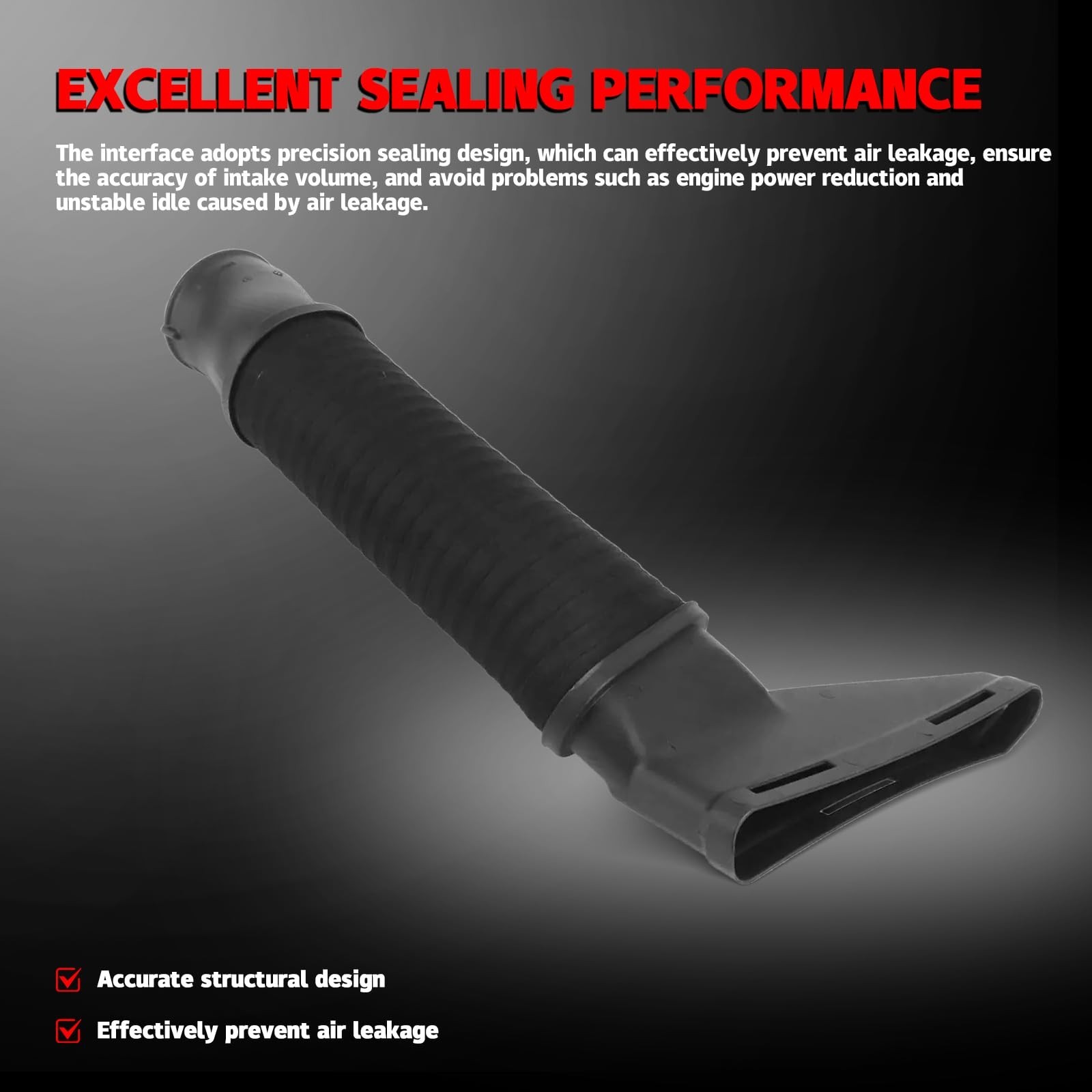 2780904982 2780905082 Air Intake Hose Kit Left & Right For Mercedes-Benz S-Cl…