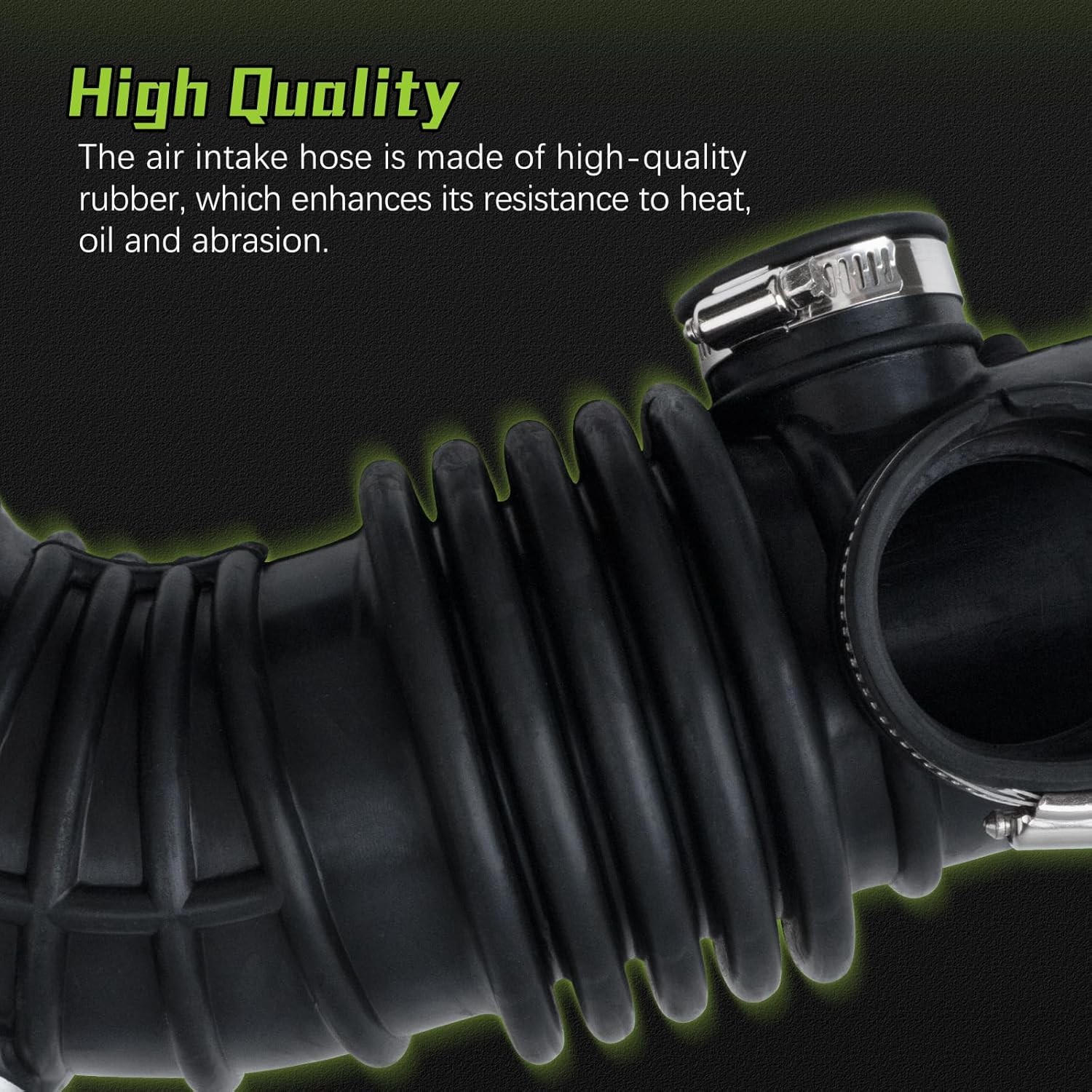 16576-4W00A Air Cleaner Intake Hose Tube With Clamps for 2001-2003 Infiniti QX4
