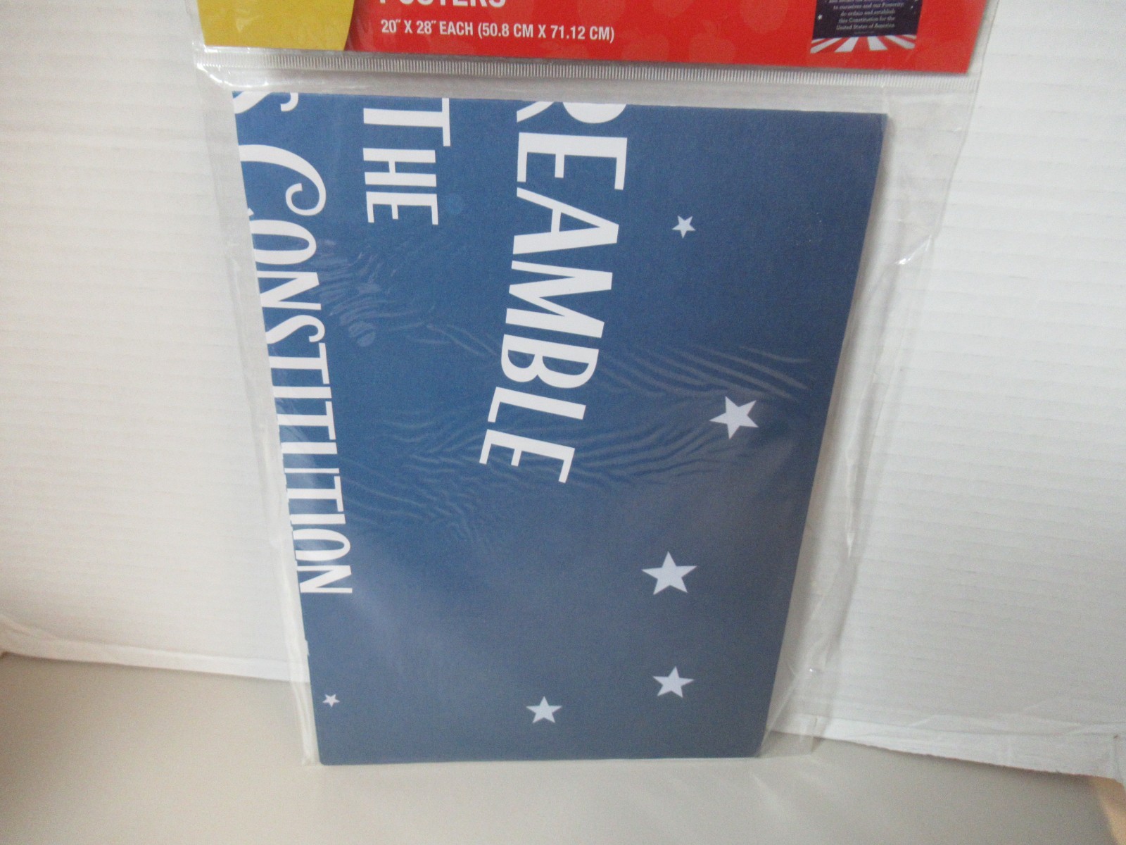 The Star-Spangled Banner &The Preamble Historical Document Posters 2 Posters