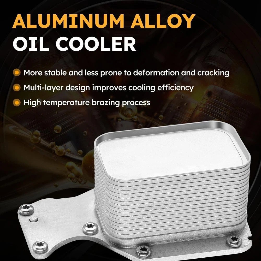11428596283 Upgrade Aluminium Engine Oil Filter Housing, Oil Cooler Assembly …