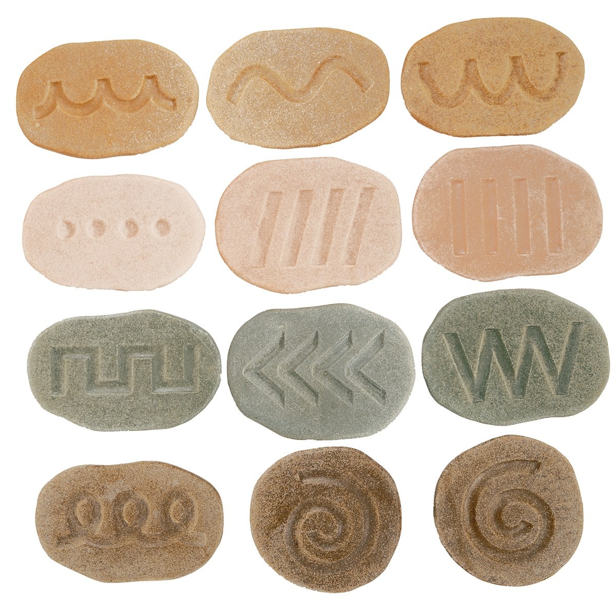 Yellow Door Pre-Writing Stones – Set of 12