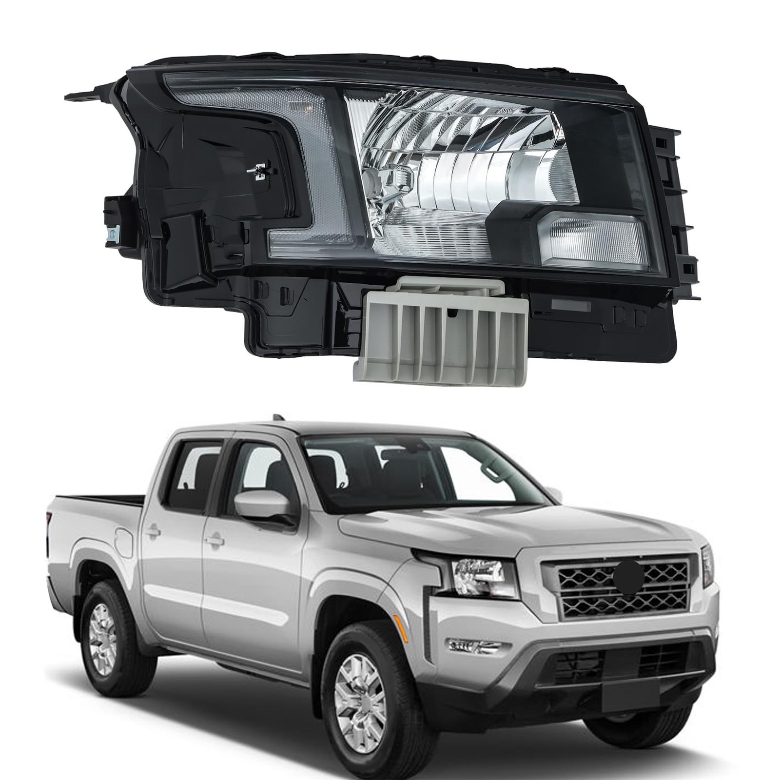 labwork Headlight Assembly Replacement for Nissan Frontier 2022-2023 Headligh…