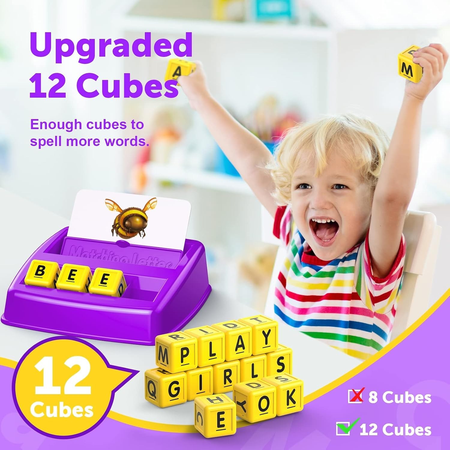 Kids Educational Matching Letter Game