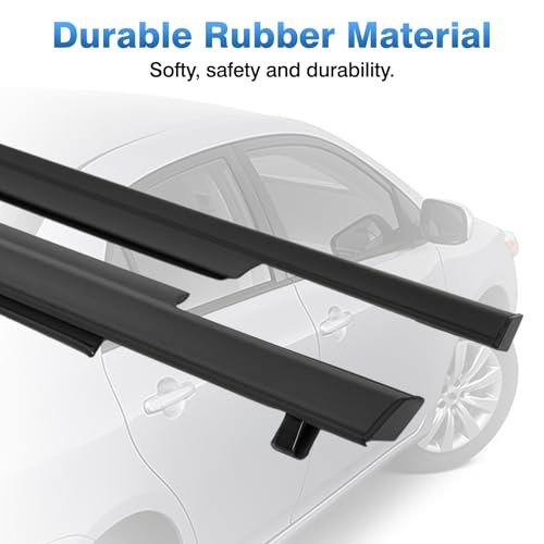 TOP-MAX WeatherStrip Window Molding Trim Seal Belt Replacement for Toyota