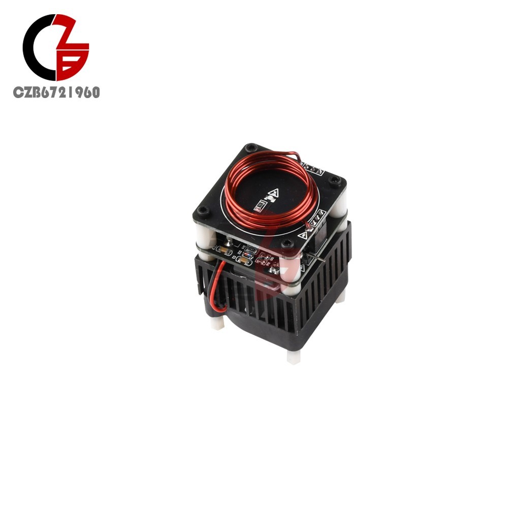 DC 36–48V Tesla Coil Hfsstc Electronic Candle High-Frequency Plasma Flame 10min