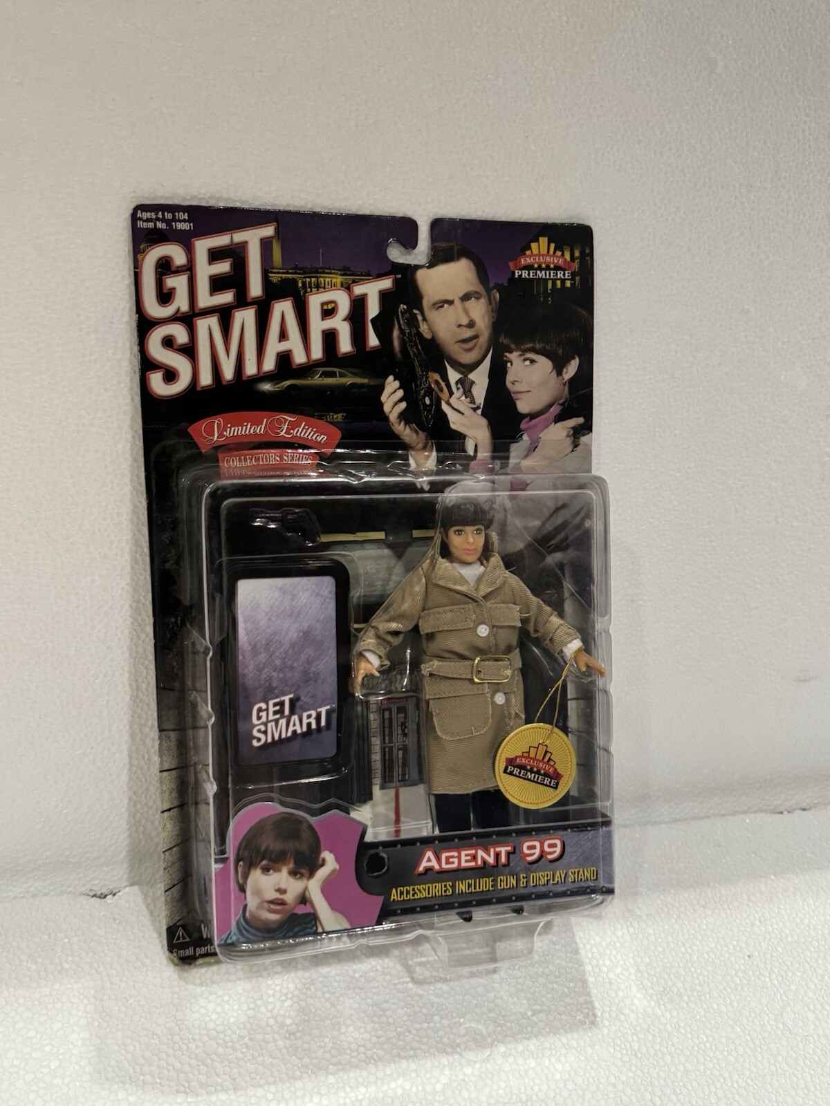 GET SMART AGENT 99 LIMITED EDITION 1998 ACTION FIGURE SEALED