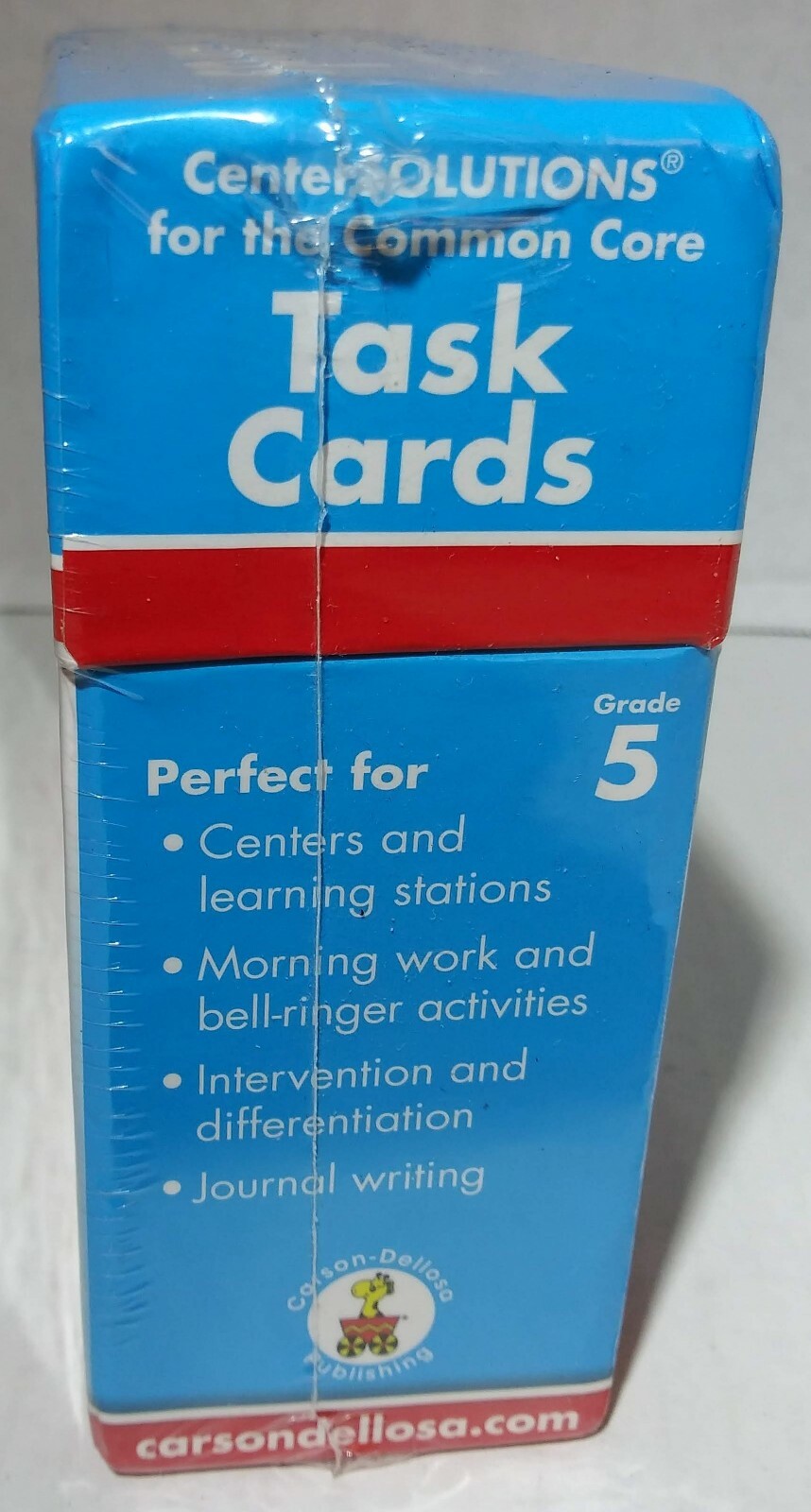 CarsonDellosa Task Cards Learning Cards Grade 5