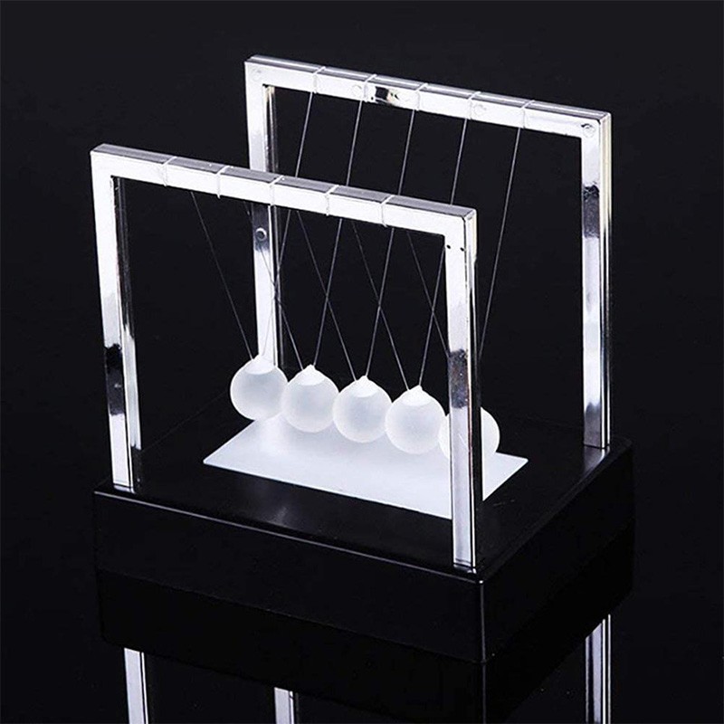 Newtons Swing Ball LED Light Up Science Toys Balance Balls Home & Office Decor